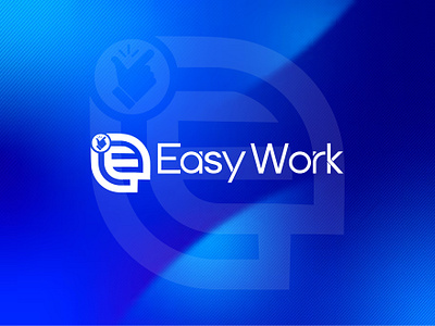 EasyWork Logo and Brand Style Guide Design brand design brand guidelines brand identity brand style guide branding branding designer design graphic design logo logo design logotype marketplace logo modern logo visual identity website logo