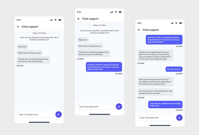 Customer support: live chat support b2c design branding chat chat bot chat design chat platform clean conversations customer support interface live live chat message minimal minimalism support ui uitreands uiux ux