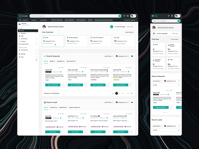 Chemical Industry Dashboard analytics dashboard navigation product design ui ux