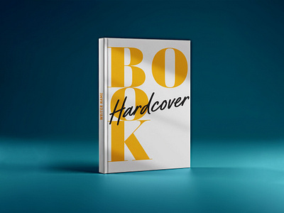 Book Hardcover Mockup PSD book hardcover mockup presentation psd