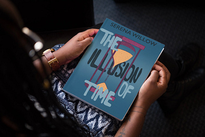 The Illusion of Time - Book cover book cover graphic design illustration