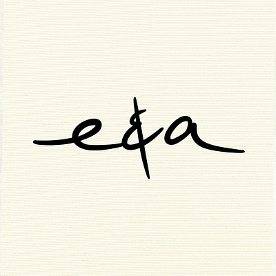 e&a silver jewelry brand branding graphic design jewelry logo