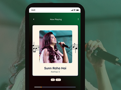 Day: 9 Music Player 009 art dailyui music ui