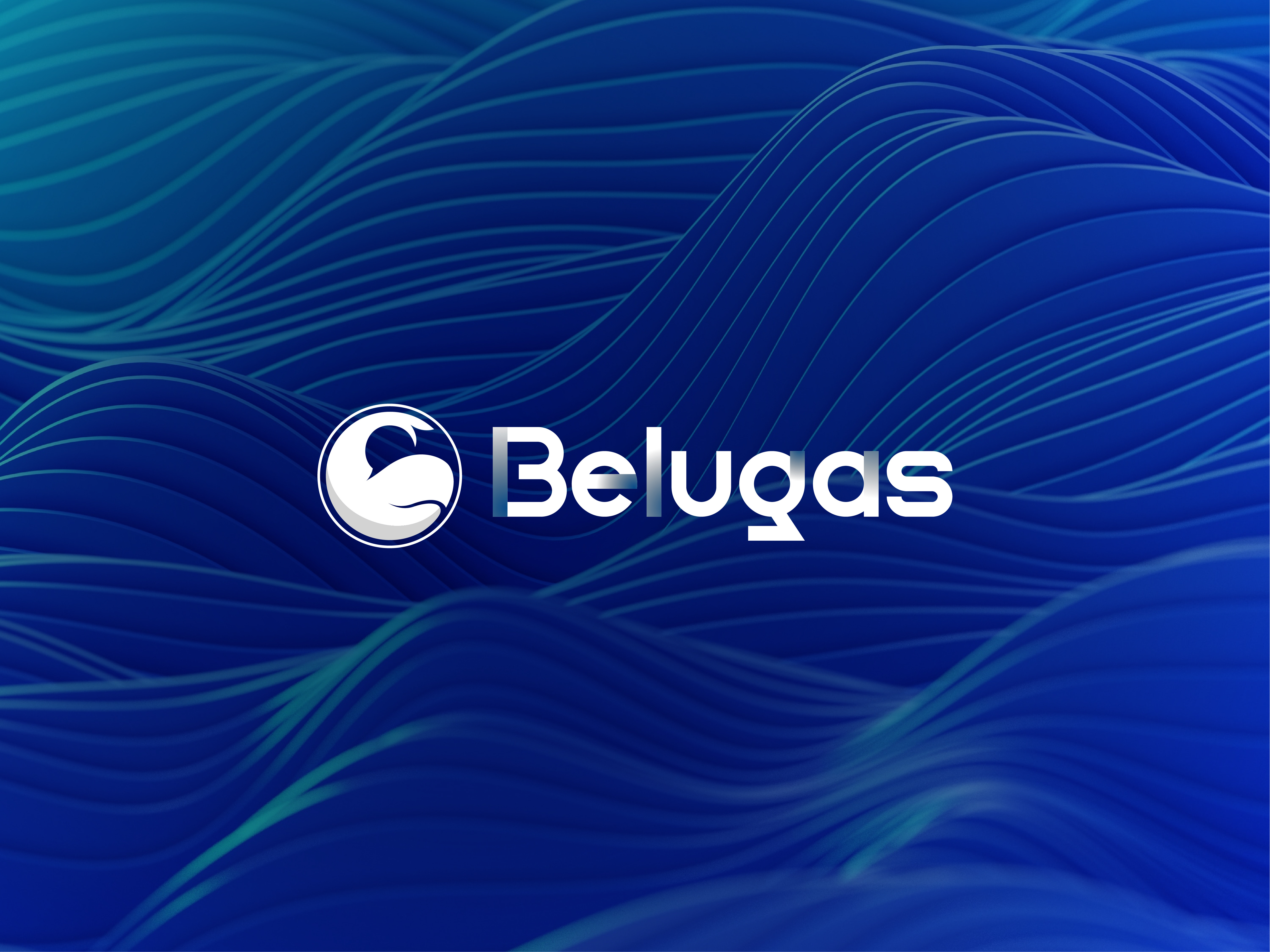 Belugas - Brand Design Identity b2b branding business concept crypto cryptocoin freelance graphic design icon illustrator initial logo logodesign nft trend ui unused vector web3 web3.0