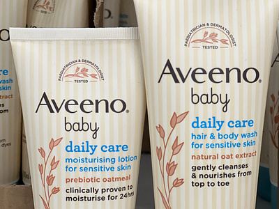 Case Study on Aveeno baby Products Daily care baby baby products case study design productdesign ui user research ux