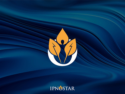 IPNOSTAR - Logo Design aesthetic logo brand strategy branding business corporate brand identity creative flat design graphic design growth happy heath logo human inspire leaf logo minimalist spa logo typography visual women logo