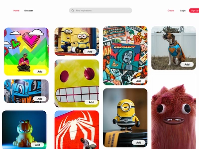 Elio : An app for Illustrators ui