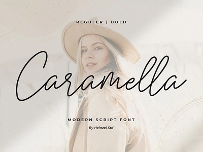 Caramella By Heinzel Std animation branding canva commercial use cricut cursive font digital font font download graphic design handwriting font handwritten font logo magazine font monoline font motion graphics procreate signature font ui wedding font