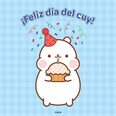 Día del cuy (1) 🐹 character design cute graphic design illustration illustratormar kawaii luckythecuy