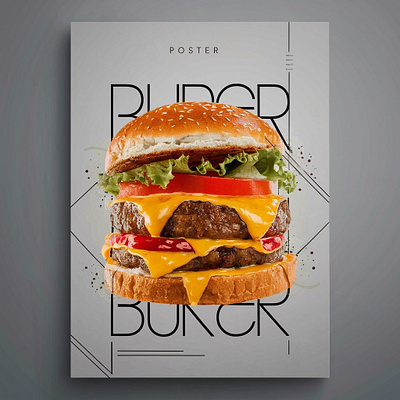 BURGER graphic design