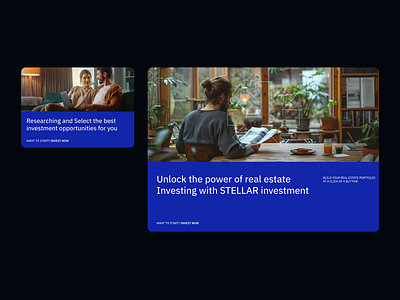 STELLAR* Branding brand branding card design product design real estates ui