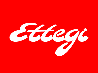 Ettegi — lettering — logo concept branding design graphic design lettering letters logo print