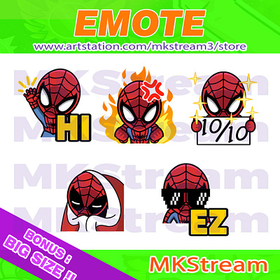 Emotes Chibi Spiderman waving, comfy, perfect, rage & ez pack animated emotes anime chibi spiderman comfy design emote emotes ez illustration marvel perfect score rage spideman emotes spiderman spiderman emoji spiderman stickers spidey sub badge twitch emotes waving