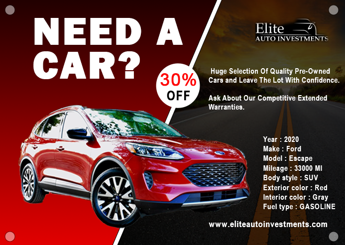 Car Promotion Design