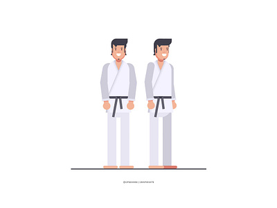 Flat Karate Character illustration character illustration character model sheet explainer character explainer video explainer video character flat character flat character infographics info graphics karate karate character karate info graphics karate model sheet model sheet