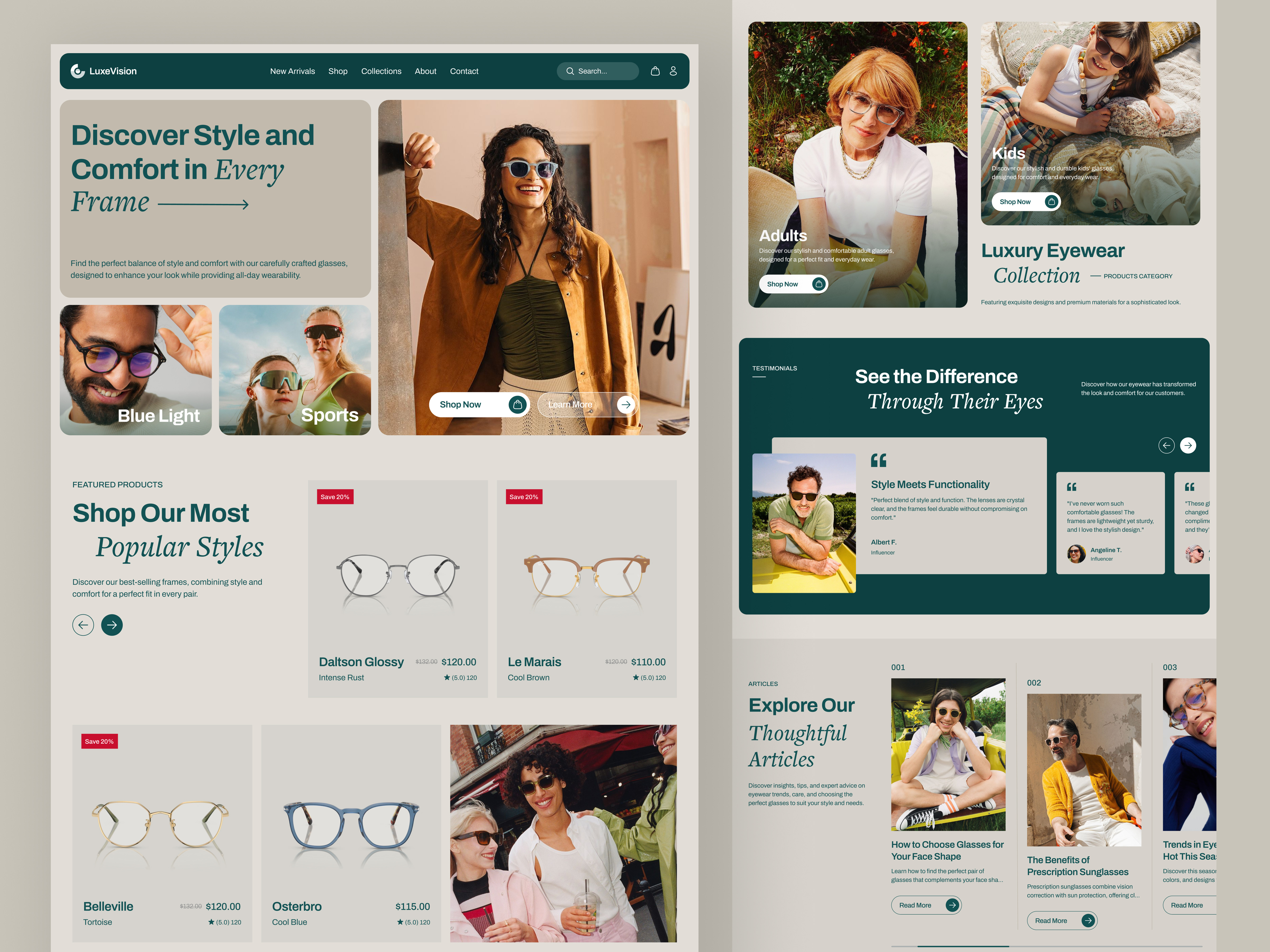 Example of E Commerce Design & Development