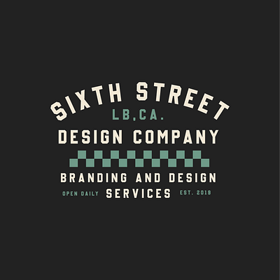 SSDC Shop Logo apparel design auto branding california design graphic design logo motorcycle type typography vector vintage