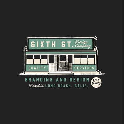 SSDC Quality Services Logo apparel design branding california design graphic design graphics hand drawn illustration logo shop typography vector