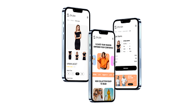 E- Commerce Fashion App UI app design e commerce fashion mobile ui user interface