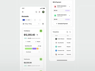 Monefy - Responsive Design clean dashboard design designer finance financial fintech mobile mobile responsive money ui uidesign ux uxdesign uxerflow web website website design