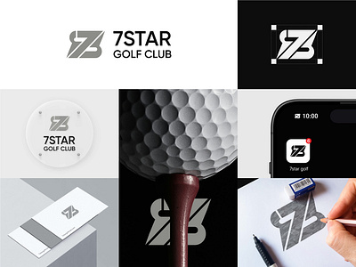 7STAR GOLF CLUB LOGO DESIGN brand book brand guideline brand identity branding creative logo custom golf logos design elegant golf branding golf club emblem golf course branding graphic design logo luxury golf symbols minimalist golf design modern golf logo premium golf logos sports club identity