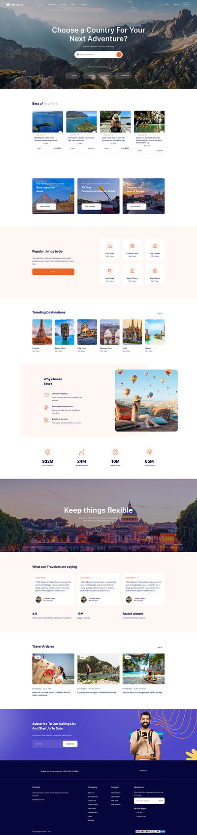 Travel Website Ui Design design figma graphic design travel website ui ui uiux web design web ui design website ui