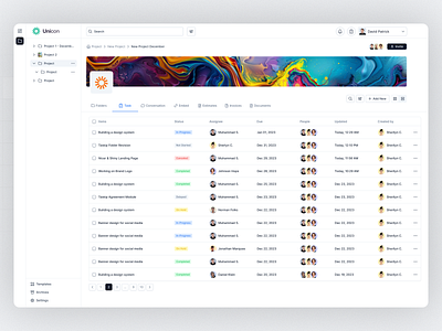 Taskip - Task Management beautiful dashboard design illustration landing page mobile app task ui website