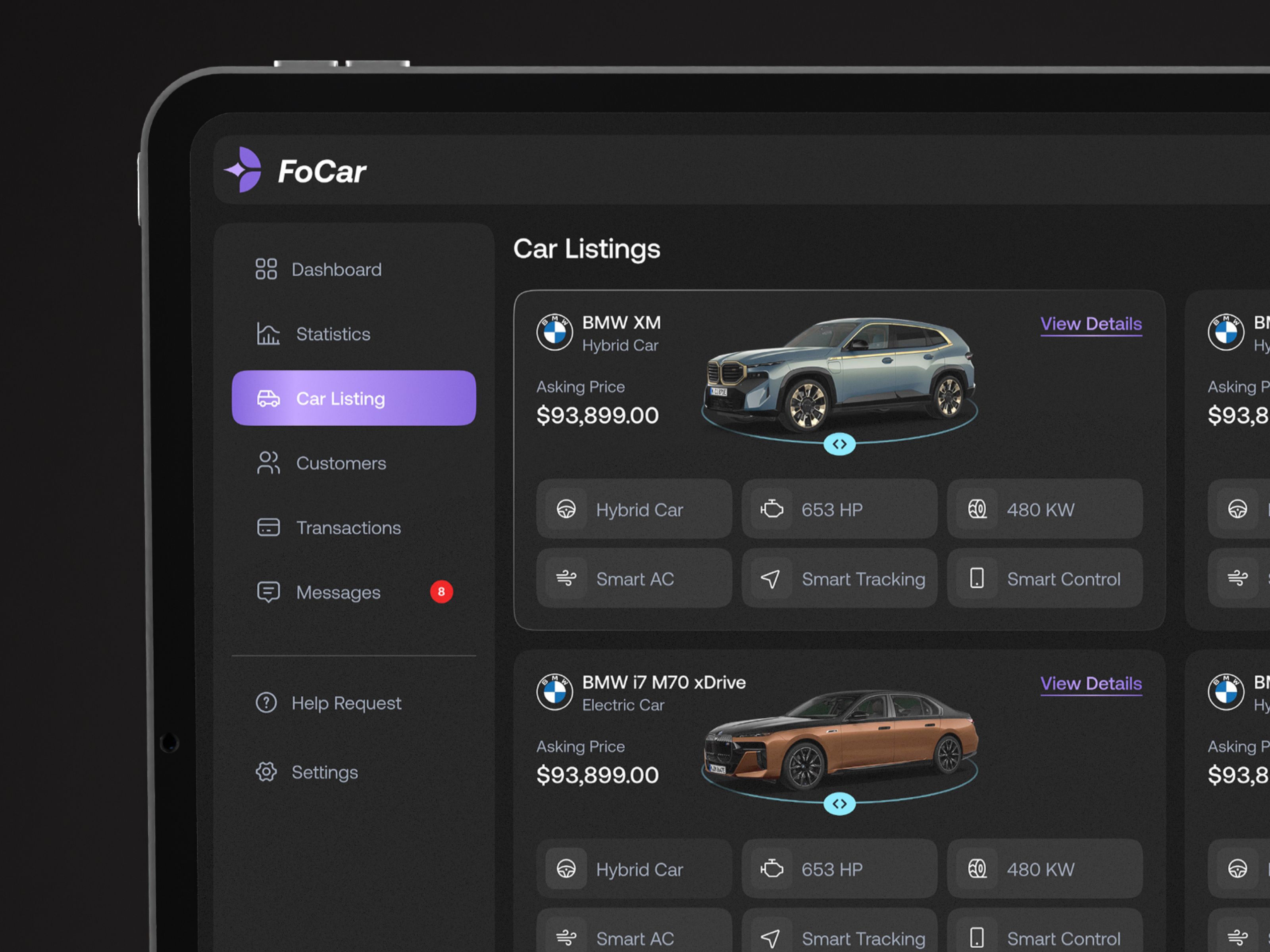 Example of Dashboard Design — Admin Panel UI/UX