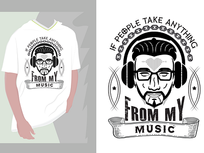 Music Tshirt Design design graphic design illustration t shirt design tshirt tshirt design tshirtdesign typography typography tshirt ui