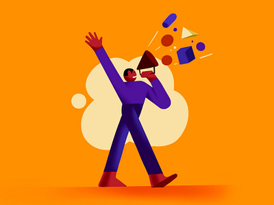 🥳 branding character characterdesign design graphicdesign illustration minimal minimaldesign ui