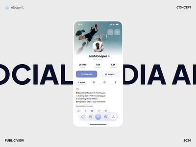 Social Media App Concept app app design application appreciation best design clean concept creators design instagram interface minimal mobile design platform recognition royalty social media social network tiktok ui ux