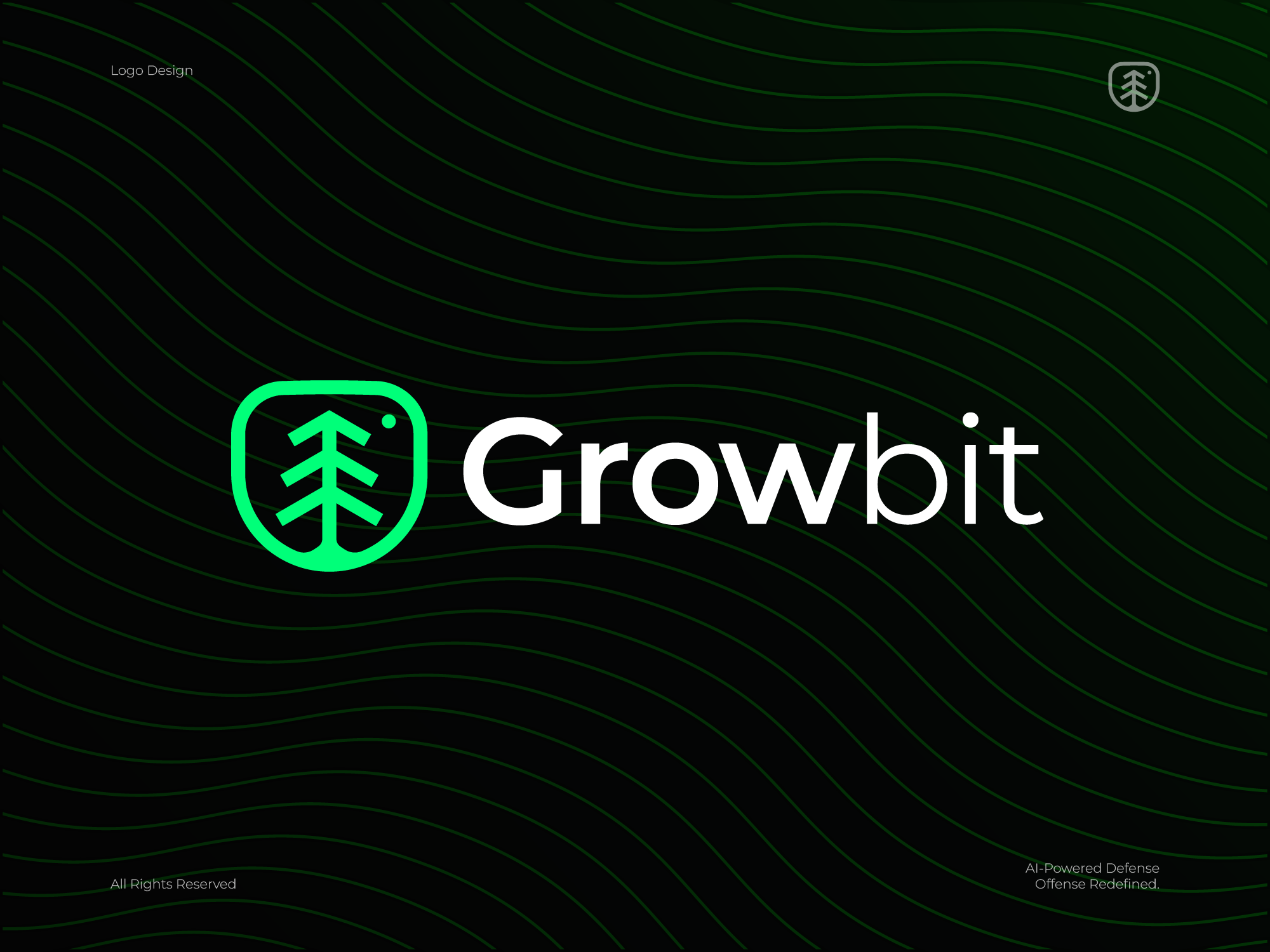 GrowBit - Logo Design and Branding app bit brand brand identity branding exchange fund graphic design grow icon invest logo logo design money pocket simple social media tree wallet wealth