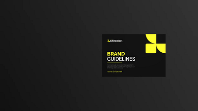 Likhon.Net - Brand Guidelines animation brand design brand guide brand guidelines brand identity branding logo logo design logo designer logo folio logo mark logos