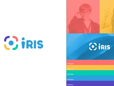 Iris Logo branding font graphic design illustration iris lettering logo logomark minimal minimalist mockups typography