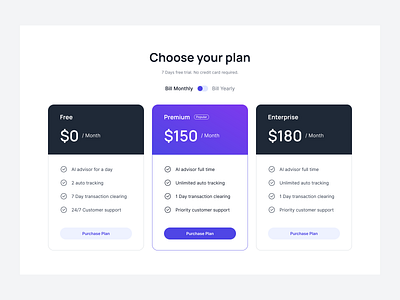 Pricing card with highlighted price clean e commerce pricing minimalist price pricing card pricing page pricing table pricing website saas pricing service subscription plans uniqueness