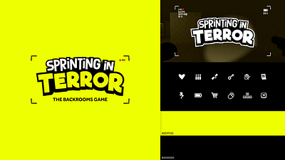 Sprinting in Terror Logo branding font graphic design illustration lettering logo logomark minimal minimalist mockups sprinting in terror typography