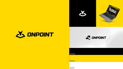 onpoint Logo branding font graphic design illustration lettering logo logomark minimal minimalist mockups onpoint typography