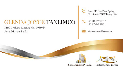 Calling Card Design for Ms. Joyce