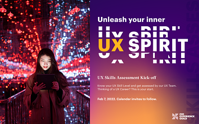 Accenture UX Guild Design Post Cards 2021-2022