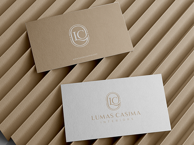 LUMAS CASIMA INTERIORS ad logo brand branding california design dubai graphic design interiors lc logo logo interiors logo interors logo lc lumas casima luxury logo vector vektor