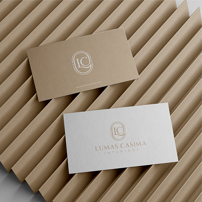 LUMAS CASIMA INTERIORS ad logo brand branding california design dubai graphic design interiors lc logo logo interiors logo interors logo lc lumas casima luxury logo vector vektor