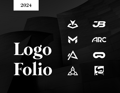 JB Mangco | Logofolio 2024 art branding compilation dark design dribbble graphic design graphic designer lettering logo logofolio logomark minimal minimalist monogram portfolio serif typography visual design