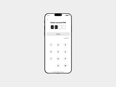 Daily Challenge # 21 - PIN Code Interface android code daily challenge dailychallenge dailyui dailyuichallenge21 design figma figma design illustration iphone pin pin code interface ui uidesign uiux