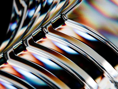 Dispersed Glass 3d 3d animation blender blender3d illustration isometric isometric illustration