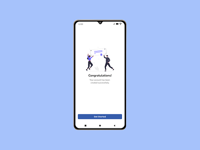 Daily UI Challenge # 27 - Success Screen android branding daily challenge daily ui daily ui challenge 27 design figma figma design illustration iphone success screen ui uiux undraw