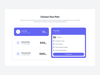 Pricing cards with vertical tabs clean e commerce pricing minimalist price pricing card pricing page pricing table pricing website saas pricing service subscription plans ui ux