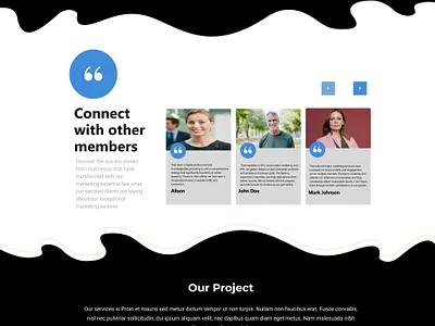 Home Page design home page landing page website main page