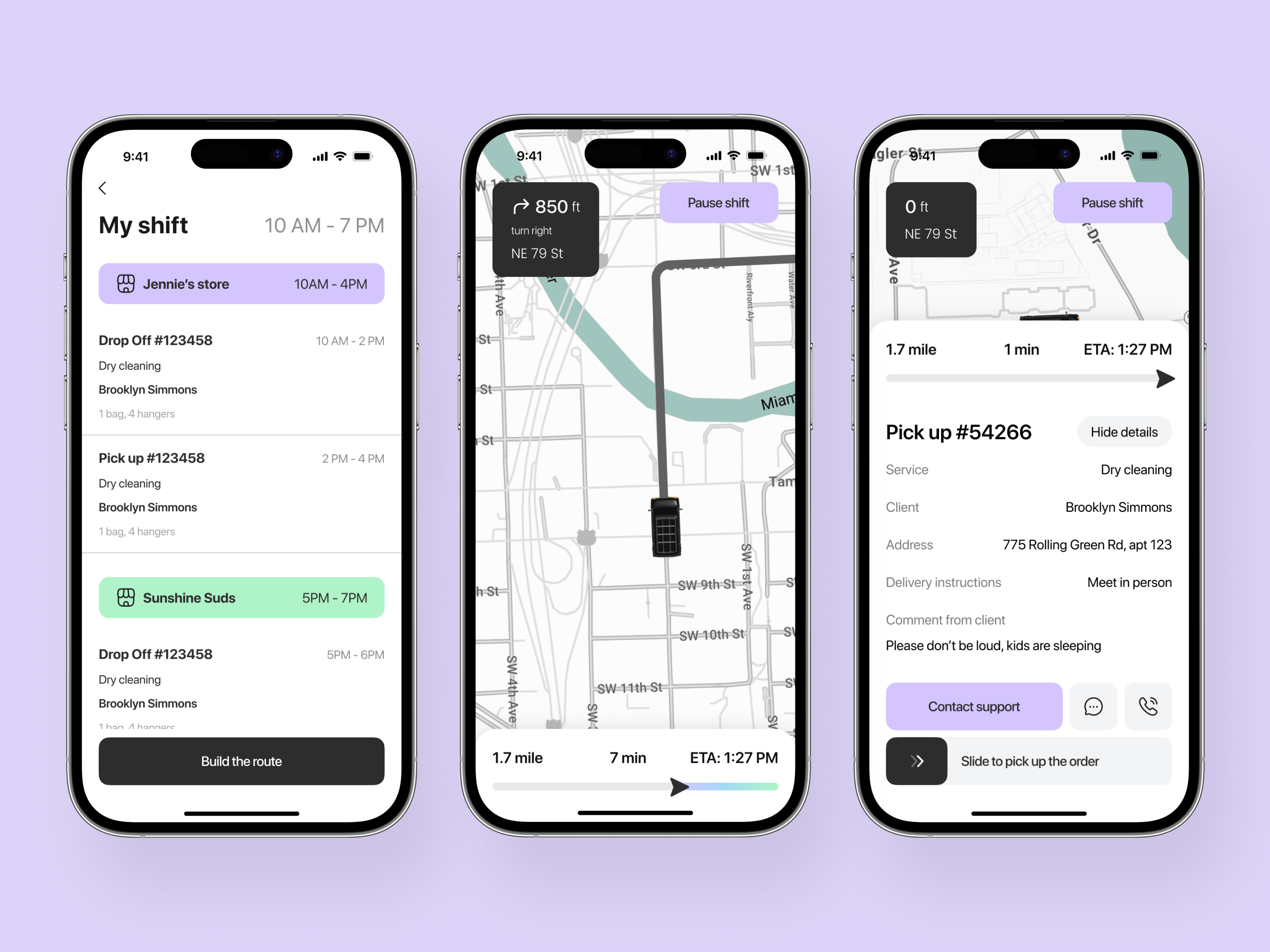 Example of Mobile App UI/UX Design Services