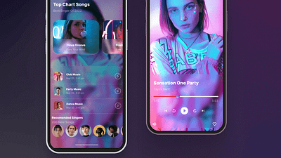 Music player ui