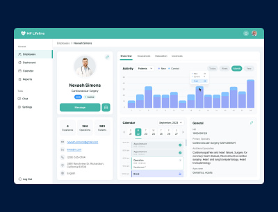 Healthcare Web Platform ai healthcare dashboard doctor healthcare medical app medical care medicine schedule scheduling app telemedicine ui ux web web app web design